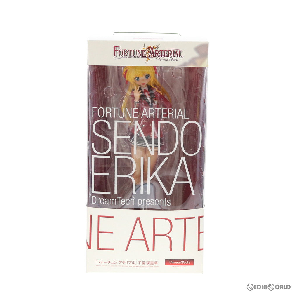【中古即納】[FIG] ドリームテック 千堂瑛里華(せんどうえりか) FORTUNE ARTERIAL(フォーチュン アテリアル) 1/8 完成品 フィギュア(DT-67) ウェーブ(WAVE) (20080426)