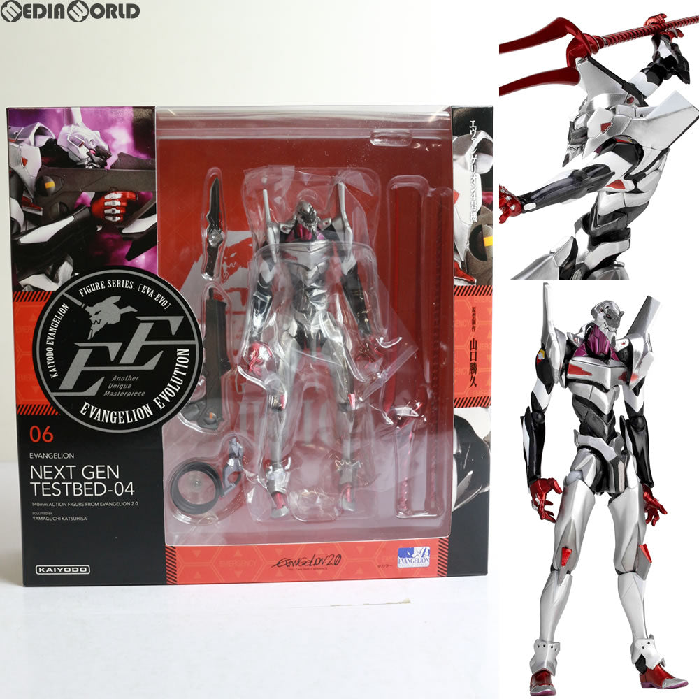 【中古即納】[FIG]リボルテック EVANGELION EVOLUTION エヴァンゲリオン 4号機 ヱヴァンゲリヲン新劇場版:破 完成品 フィギュア(EV-006) 海洋堂(20171216)