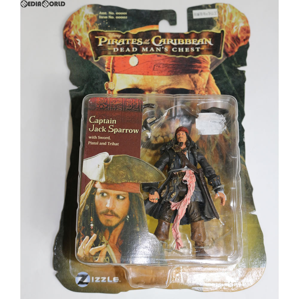 【中古即納】[FIG] ジャック・スパロウ パイレーツ・オブ・カリビアン/デッドマンズ・チェスト ベーシックフィギュア 完成品 トミーダイレクト(20060617)