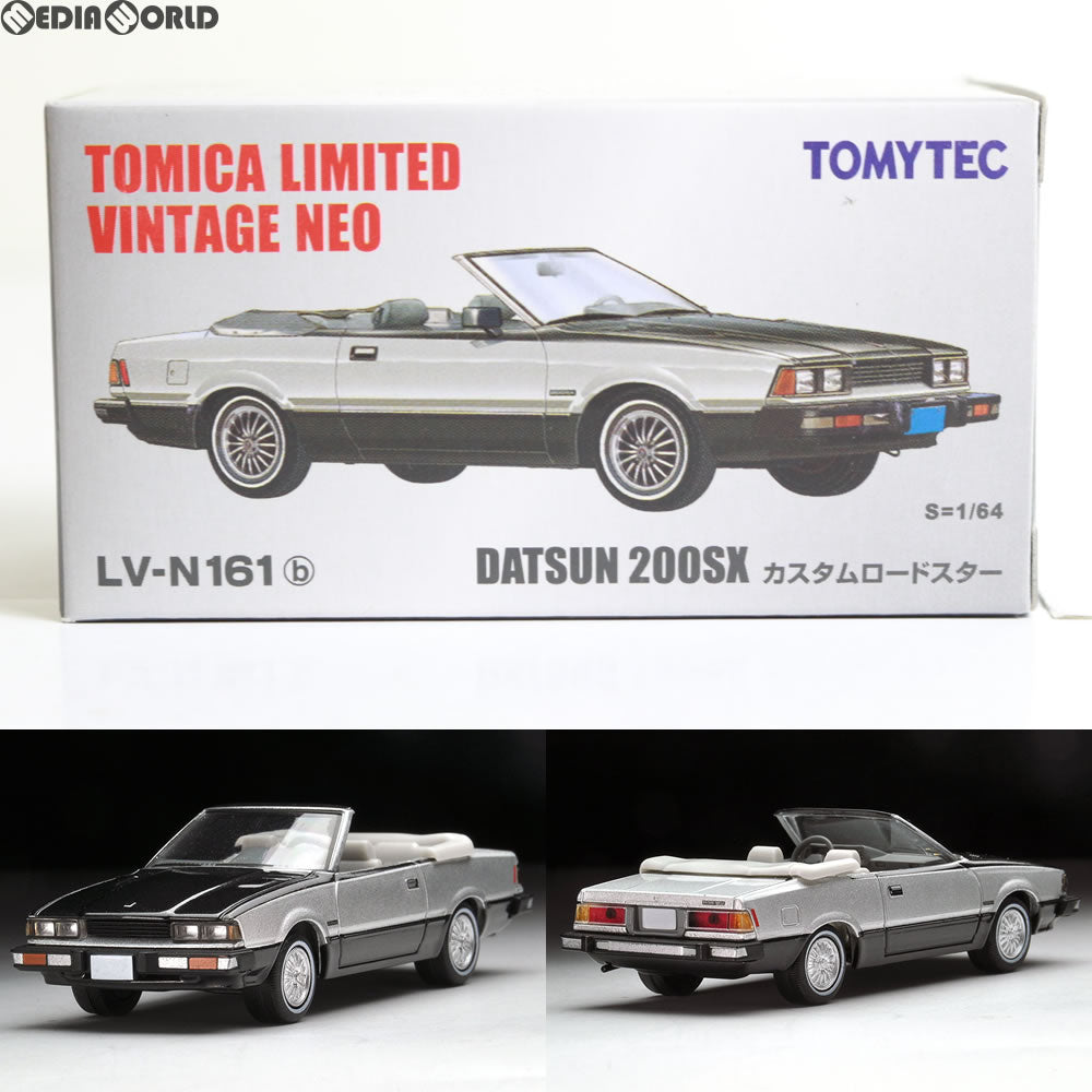 【中古即納】[FIG] トミカリミテッドヴィンテージNEO LV-N161b ダットサン200SX カスタムロードスター(黒/銀) 1/64 完成品 ミニカー トミーテック(20171209)