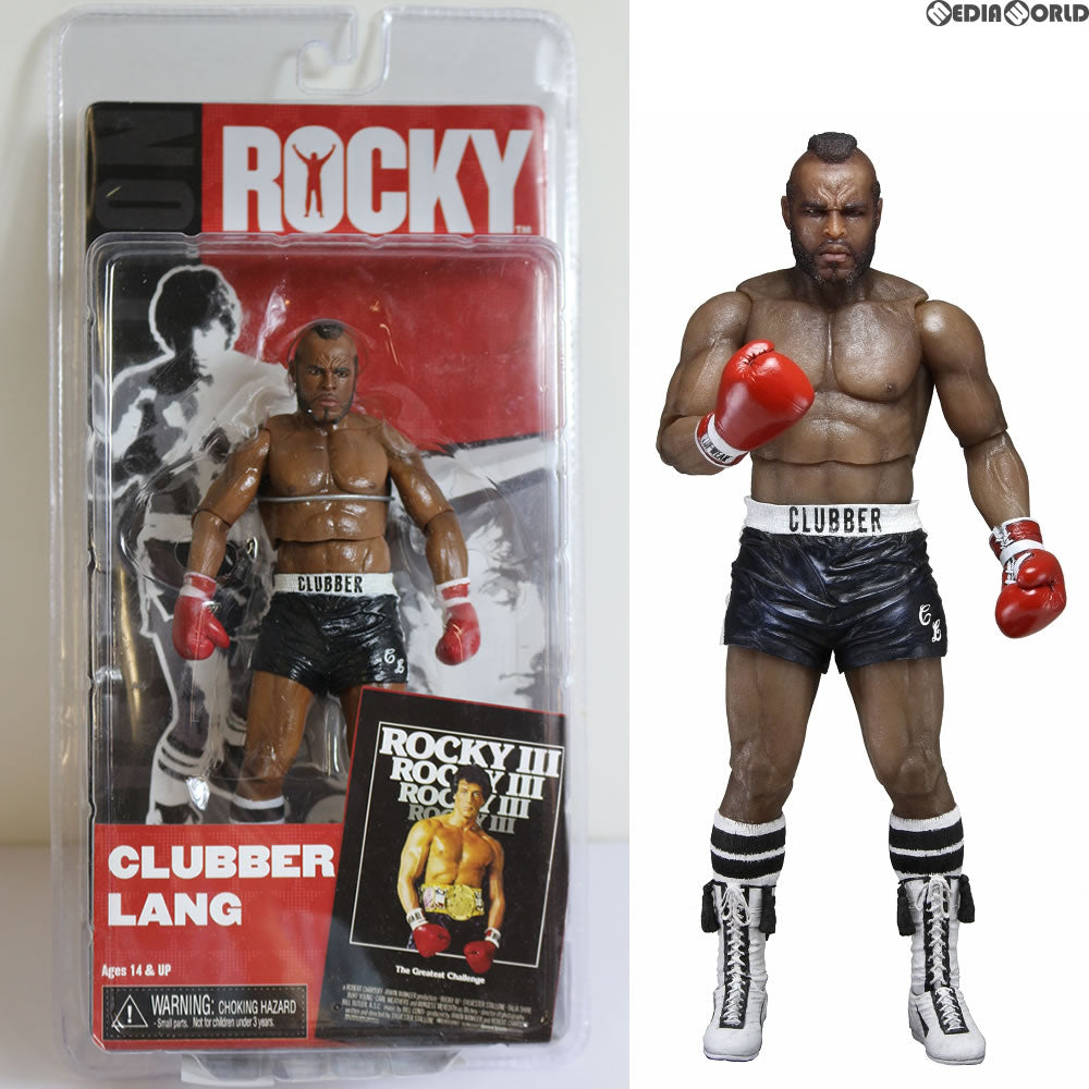 【中古即納】[FIG]ロッキー/ 7インチ アクションフィギュア シリーズ3 クラバー・ラング ブラックトランクスver ネカ(20121230)