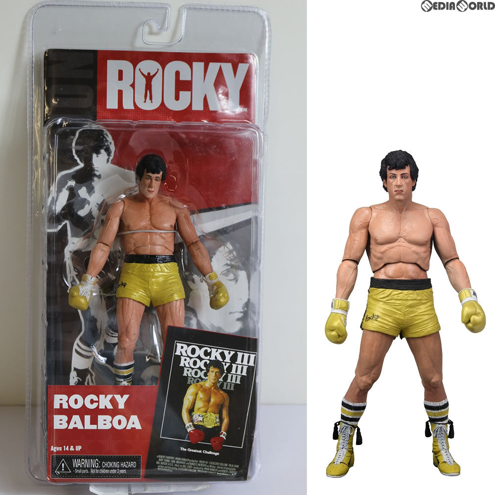 【中古即納】[FIG] ロッキー/ 7インチ アクションフィギュア シリーズ3 ロッキー・バルボア ネカ(20121230)