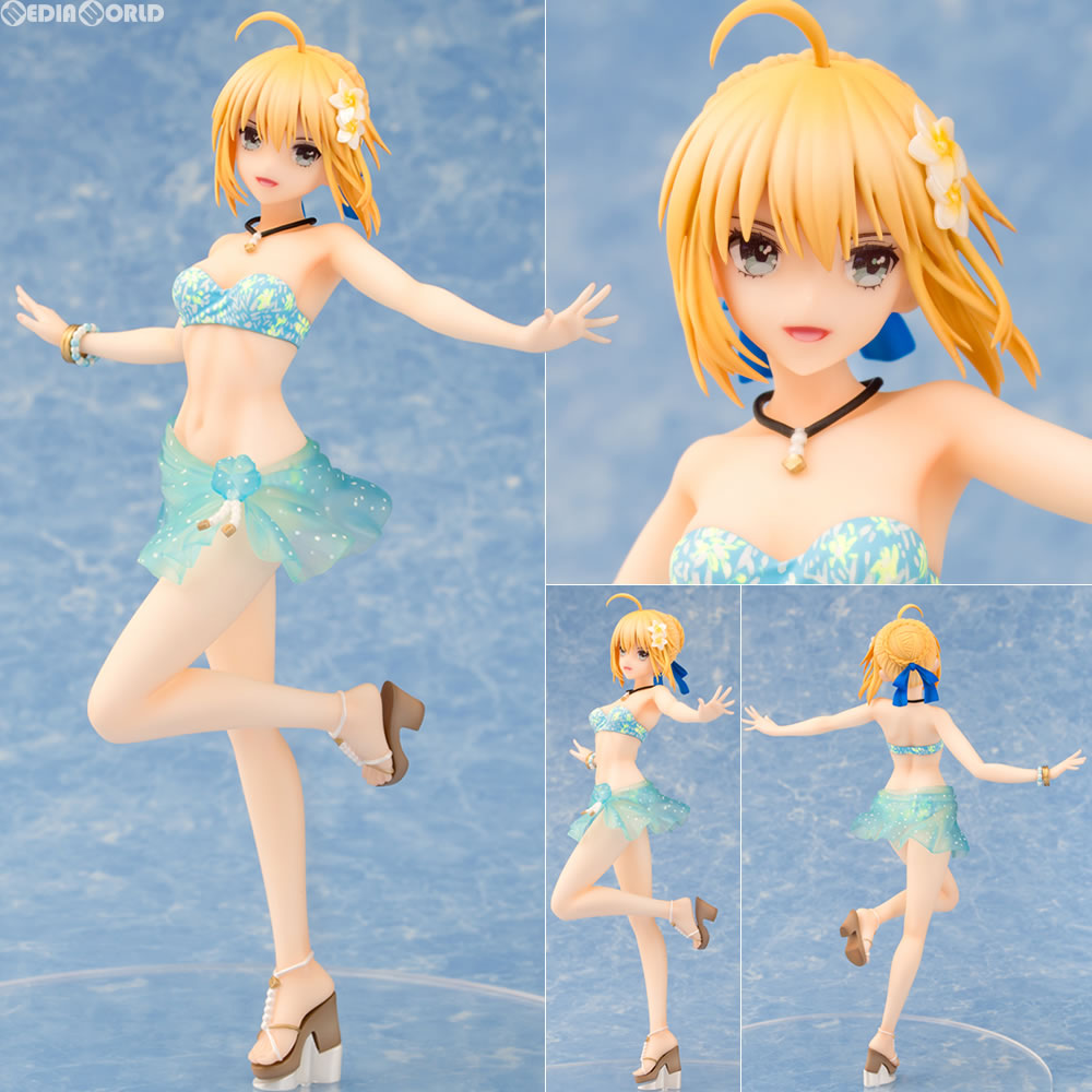 【中古即納】[FIG] アルトリア・ペンドラゴン リゾート・ヴァカンスver. Fate/EXTELLA(フェイト/エクステラ) 1/8 完成品 フィギュア ファニーナイツ(アオシマ) (20171229)