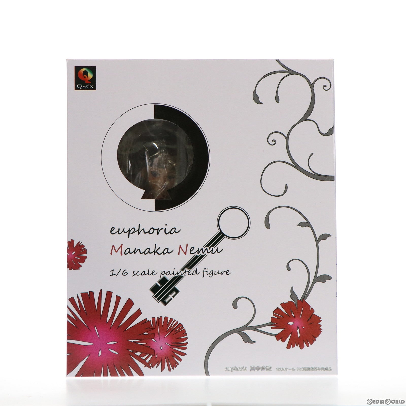 【中古即納】[FIG]真中合歓(まなかねむ) euphoria(ユーフォリア) 1/6 完成品 フィギュア Q-six(キューシックス)(20180217)