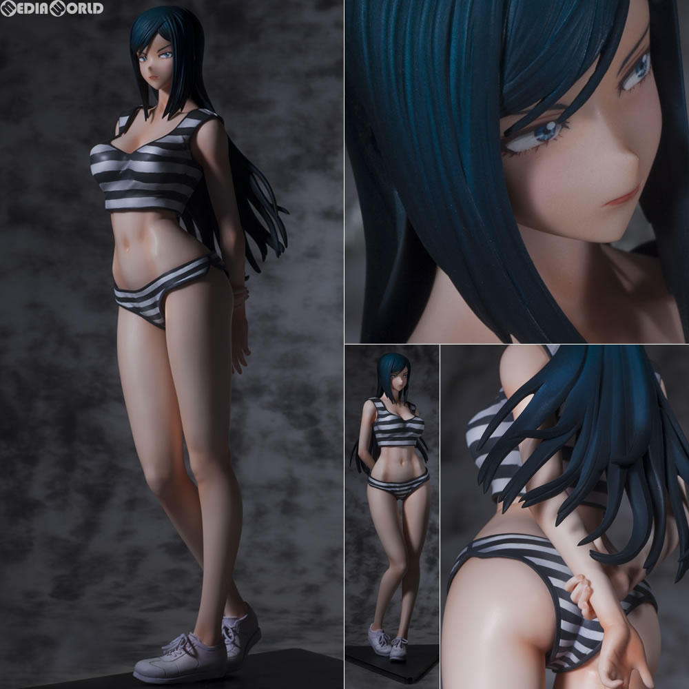 【中古即納】[FIG] Hdge technical statue No.20 栗原万里(くりはらまり) 監獄学園(プリズンスクール) 完成品 フィギュア ユニオンクリエイティブ(20171227)