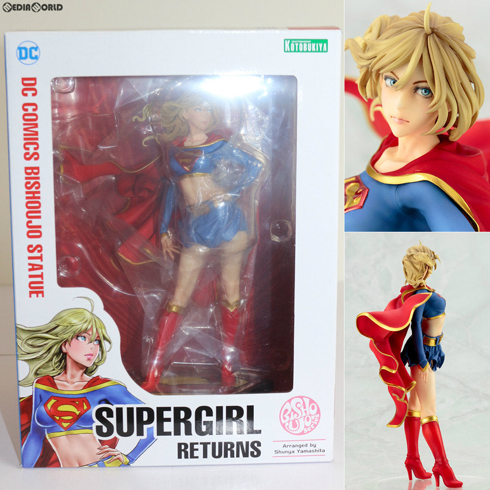 【中古即納】[FIG]DC COMICS美少女 スーパーガール リターンズ DC UNIVERSE(DCユニバース) 1/7 完成品 フィギュア(DC029) コトブキヤ(20200529)