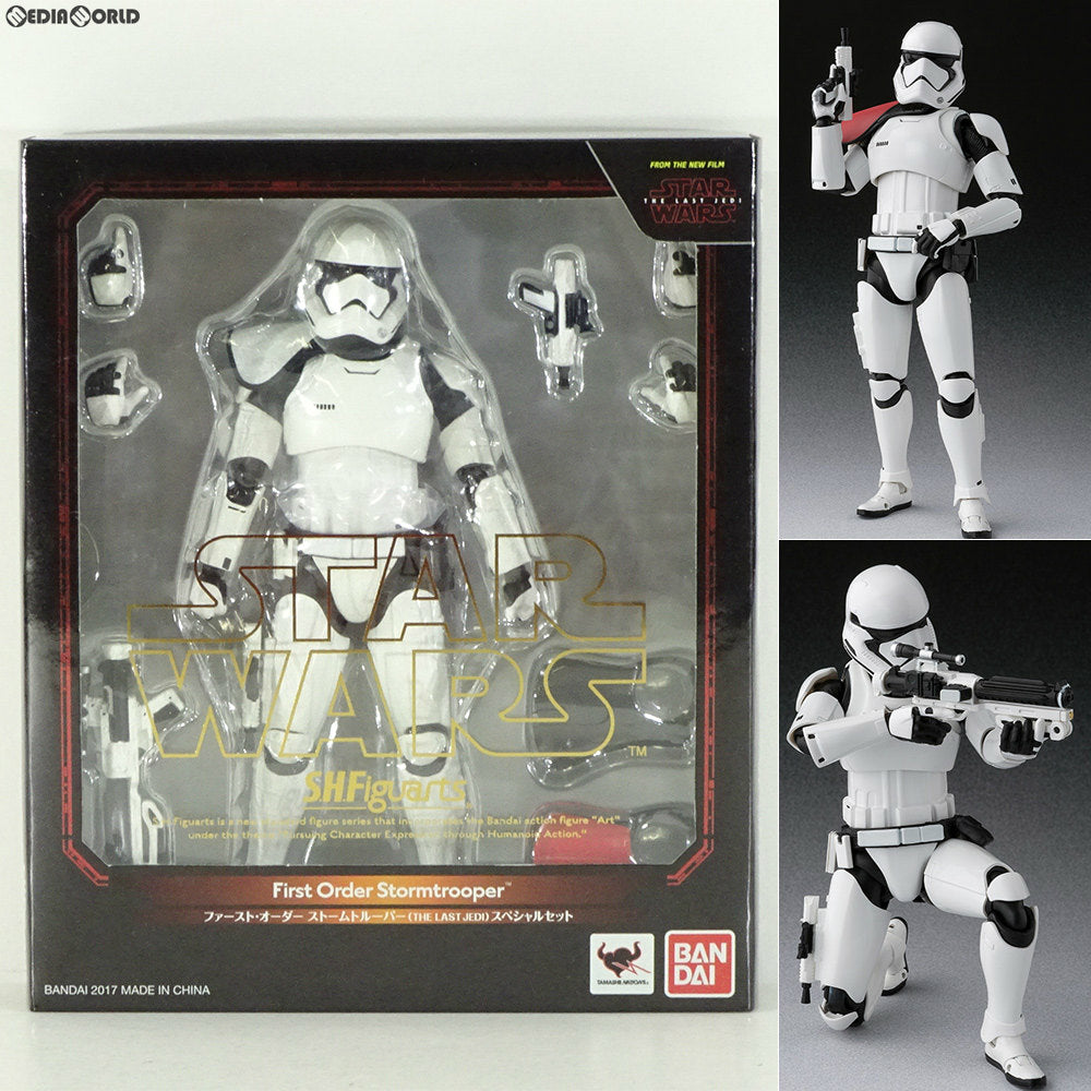 【中古即納】[FIG] S.H.Figuarts(フィギュアーツ) ファースト・オーダー ストームトルーパー(THE LAST JEDI) スペシャルセット STAR WARS(スター・ウォーズ) /最後のジェダイ 完成品 フィギュア バンダイ(20170909)