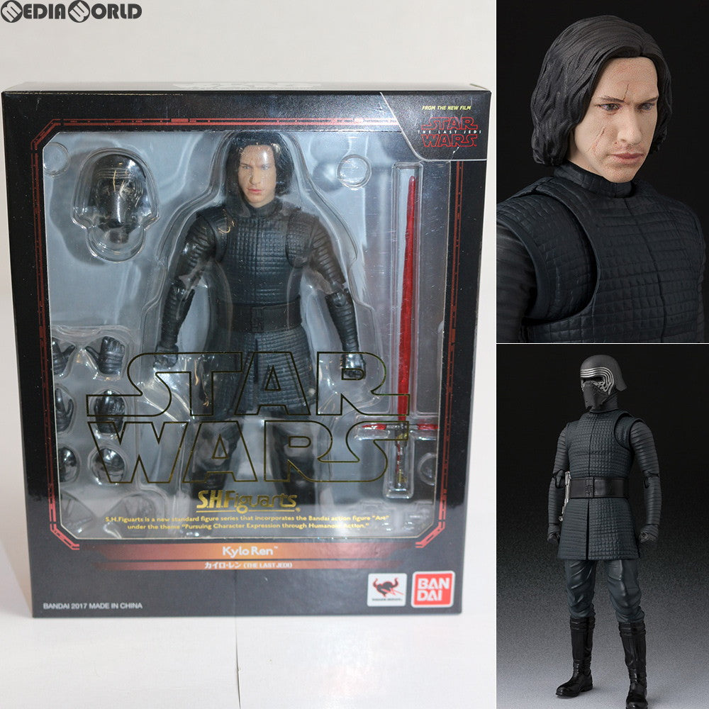【中古即納】[FIG] S.H.Figuarts(フィギュアーツ) カイロ・レン(THE LAST JEDI) STAR WARS(スター・ウォーズ) /最後のジェダイ 完成品 可動フィギュア バンダイ(20171111)