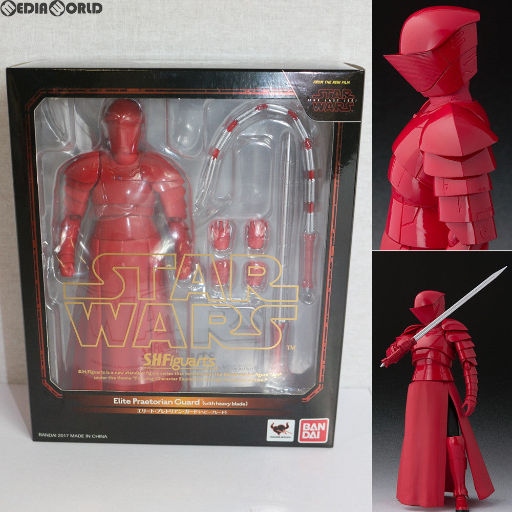 【中古即納】[FIG] S.H.Figuarts(フィギュアーツ) エリート・プレトリアン・ガード(ヘビーブレード) STAR WARS(スター・ウォーズ) /最後のジェダイ 完成品 フィギュア バンダイ(20171111)