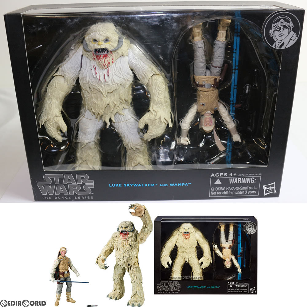 【中古即納】[FIG] ブラックシリーズ 6インチDXフィギュア ルーク・スカイウォーカー&ワンパ STAR WARS(スター・ウォーズ) 完成品 フィギュア タカラトミー(20150627)