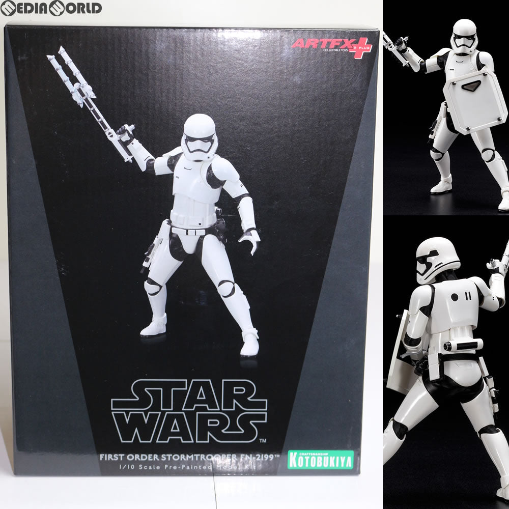 【中古即納】[FIG]ARTFX+ ファースト・オーダー ストームトルーパー FN-2199 STAR WARS(スター・ウォーズ)/フォースの覚醒 1/10簡易組立キット フィギュア(SW124) コトブキヤ(20171101)