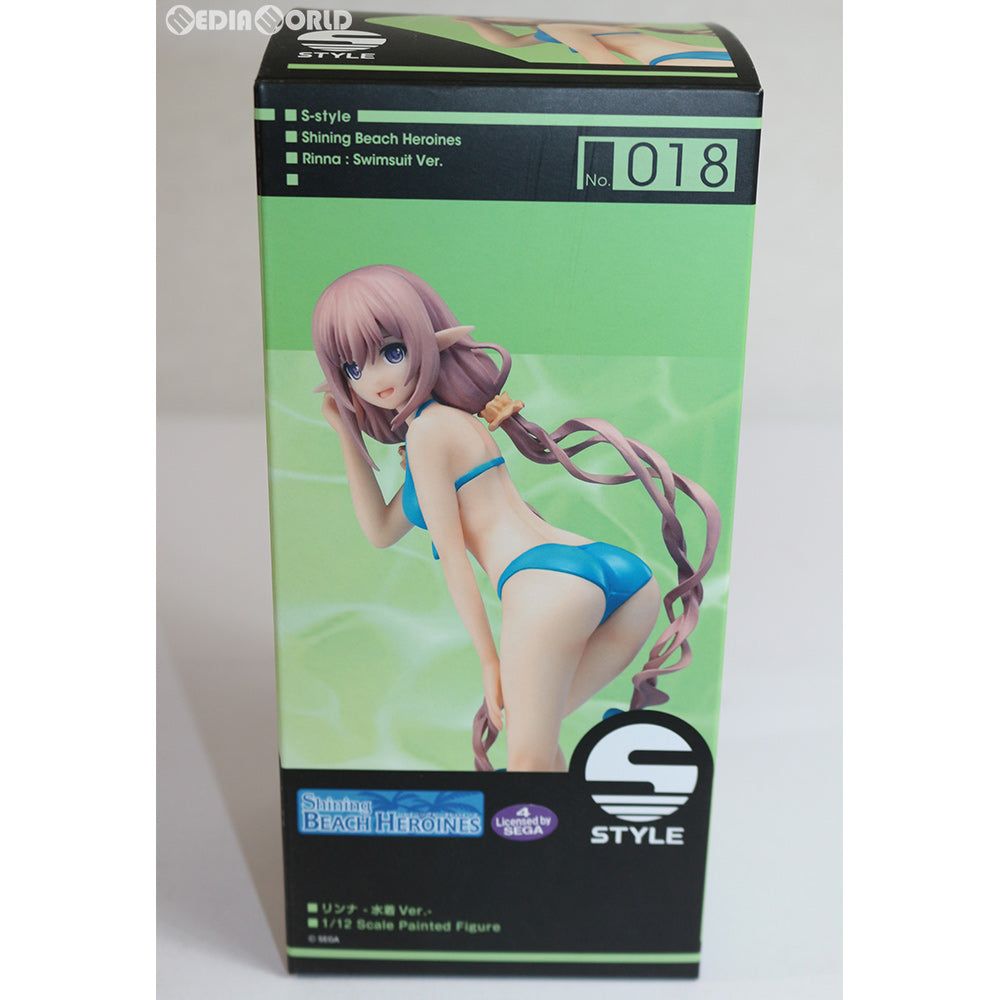 【中古即納】[FIG] S-style リンナ-水着Ver.- シャイニング・ビーチヒロインズ 1/12 塗装済組み立て品 フィギュア FREEing(フリーイング) (20180315)