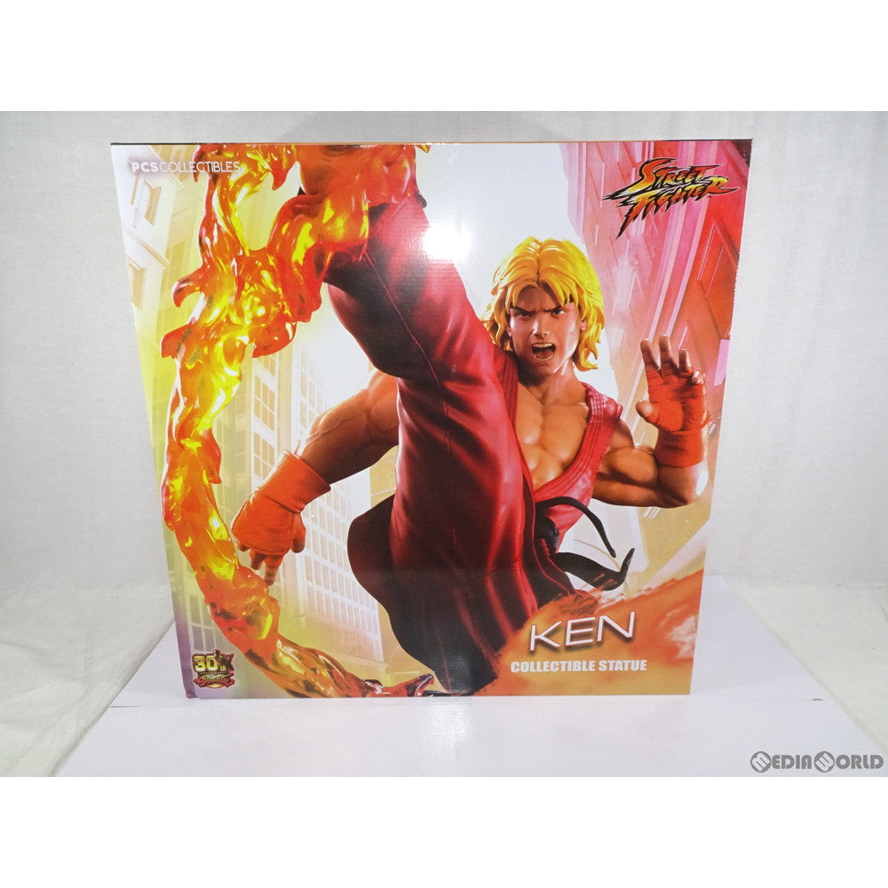 【中古即納】[FIG] ケン・マスターズ ストリートファイターIV 1/4 ウルトラ スタチュー 完成品 フィギュア ポップカルチャーショック(20180630)