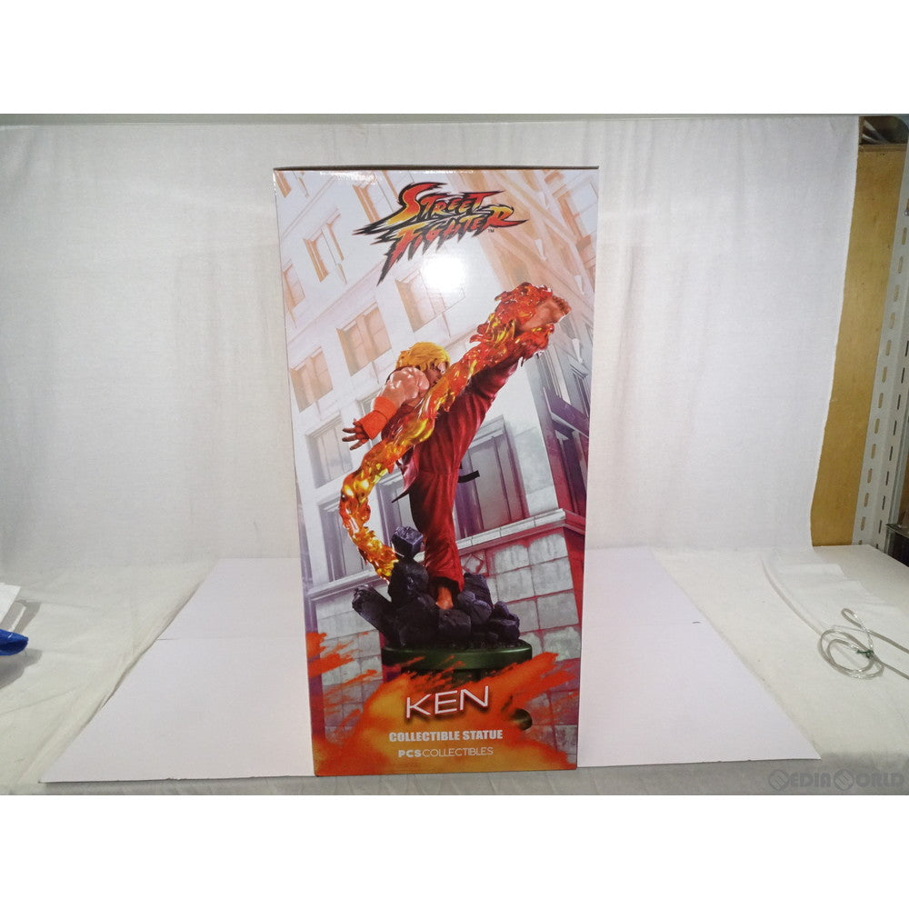 【中古即納】[FIG] ケン・マスターズ ストリートファイターIV 1/4 ウルトラ スタチュー 完成品 フィギュア ポップカルチャーショック(20180630)