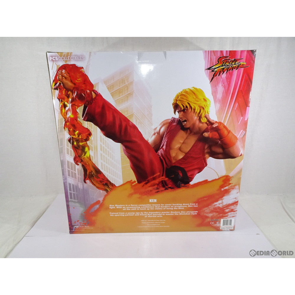 【中古即納】[FIG] ケン・マスターズ ストリートファイターIV 1/4 ウルトラ スタチュー 完成品 フィギュア ポップカルチャーショック(20180630)