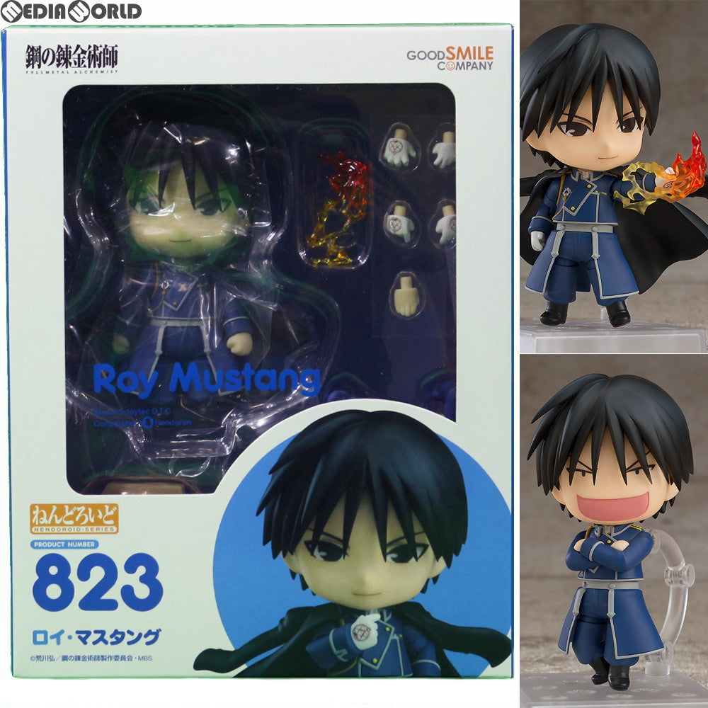 【中古即納】[FIG]ねんどろいど 823 ロイ・マスタング 鋼の錬金術師 FULLMETAL ALCHEMIST 完成品 可動フィギュア グッドスマイルカンパニー(20180427)