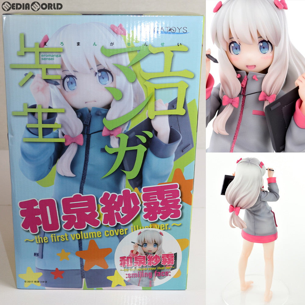 【中古即納】[FIG] 和泉紗霧(いずみさぎり) 〜the first volume cover illust ver.〜:smiling face: エロマンガ先生 1/6 完成品 フィギュア オルカトイズ(20180307)