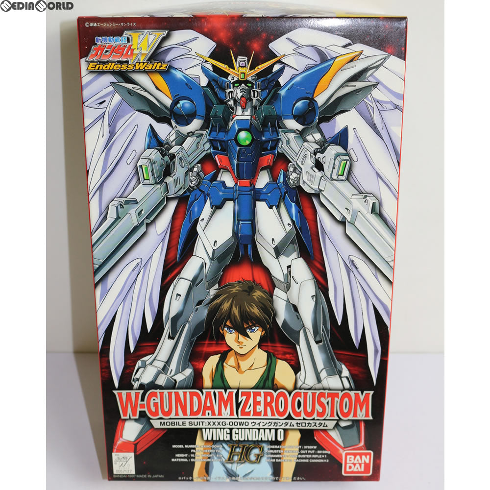 【中古即納】[PTM] 1/100 HG XXXG-00W0 ウイングガンダムゼロカスタム 新機動戦記ガンダムW Endless Waltz(エンドレスワルツ) 通常版 プラモデル バンダイ(19970401)