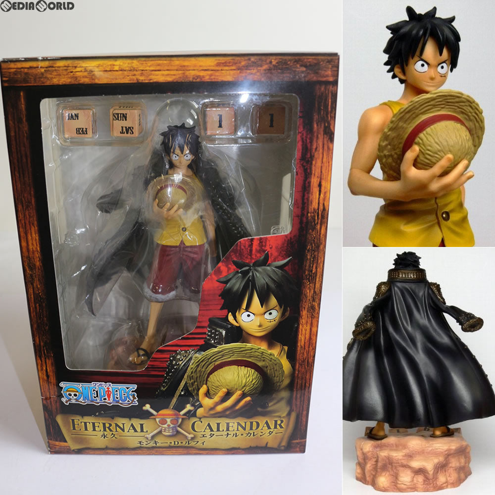 【中古即納】[FIG]ONE PIECE(ワンピース) エターナル・カレンダー モンキー・D・ルフィ 完成品 フィギュア 東映アニメーション(20110415)