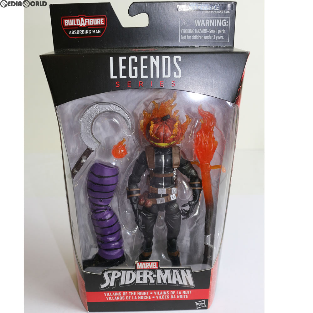 【中古即納】[FIG] 6インチ「レジェンド」 スパイダーマン シリーズ3.0 #04 ジャック・オゥ・ランタン マーベル・コミック アクションフィギュア ハズブロ(20160327)