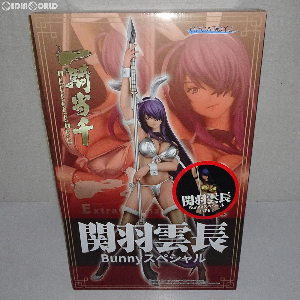 【中古即納】[FIG] 関羽雲長・BunnyスペシャルTYPE B(かんううんちょう) 一騎当千 Extravaganza Epoch(エクストラバガンザ エポック) 1/6 完成品 フィギュア オルカトイズ(20180822)
