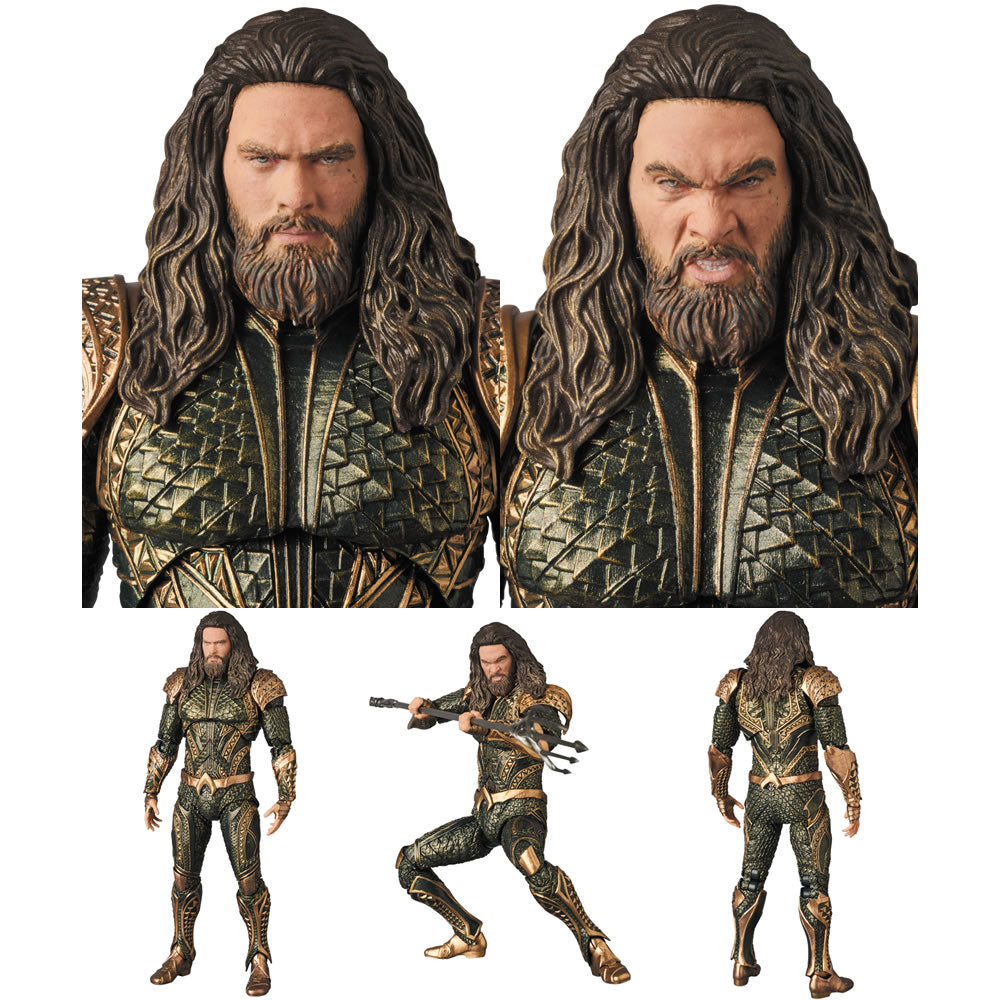 【中古即納】[FIG] マフェックス No.061 MAFEX AQUAMAN(アクアマン) JUSTICE LEAGUE(ジャスティス・リーグ) 完成品 フィギュア メディコム・トイ(20181102)