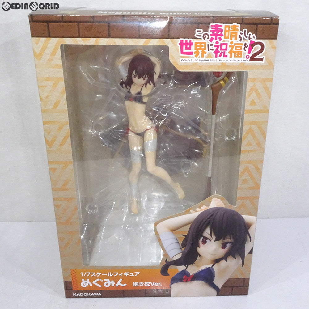 【中古即納】[FIG] めぐみん 抱き枕Ver. この素晴らしい世界に祝福を!2 1/7 完成品 フィギュア KADOKAWA(カドカワ) (20180329)