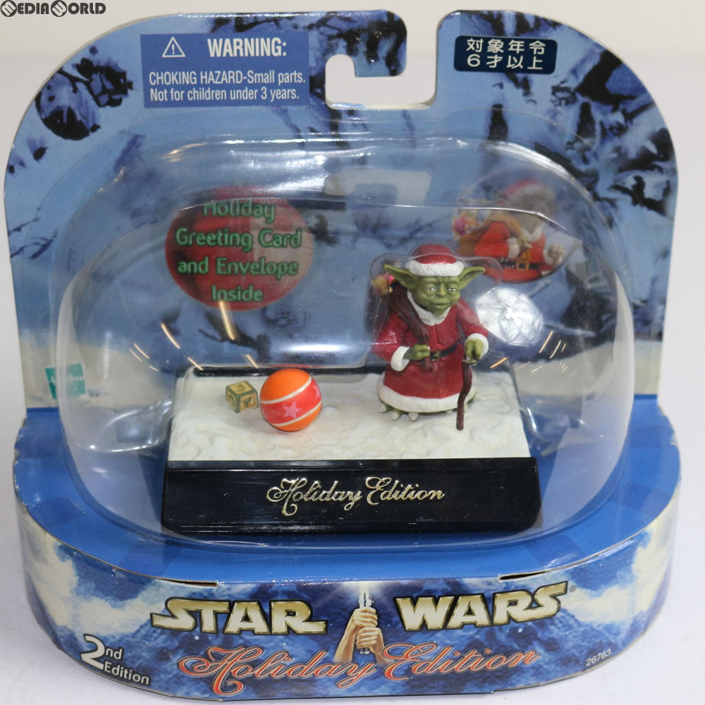 【中古即納】[FIG] ホリデイ エディション ヨーダ STAR WARS(スター・ウォーズ) 完成品 フィギュア(26763) トミーダイレクト(20031231)