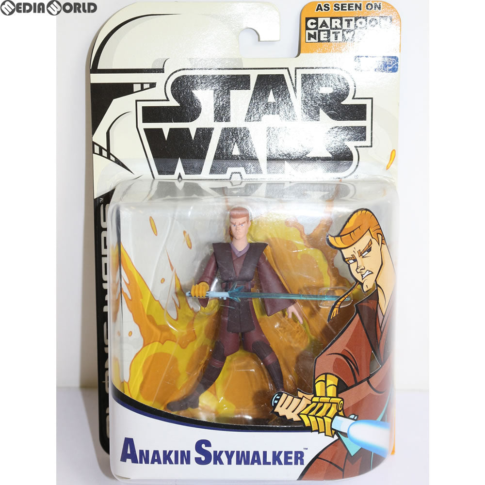 【中古即納】[FIG] スター・ウォーズ アニメイテッド フィギュア アナキン・スカイウォーカー STAR WARS クローン大戦 完成品 フィギュア(85216) トミーダイレクト(20031231)