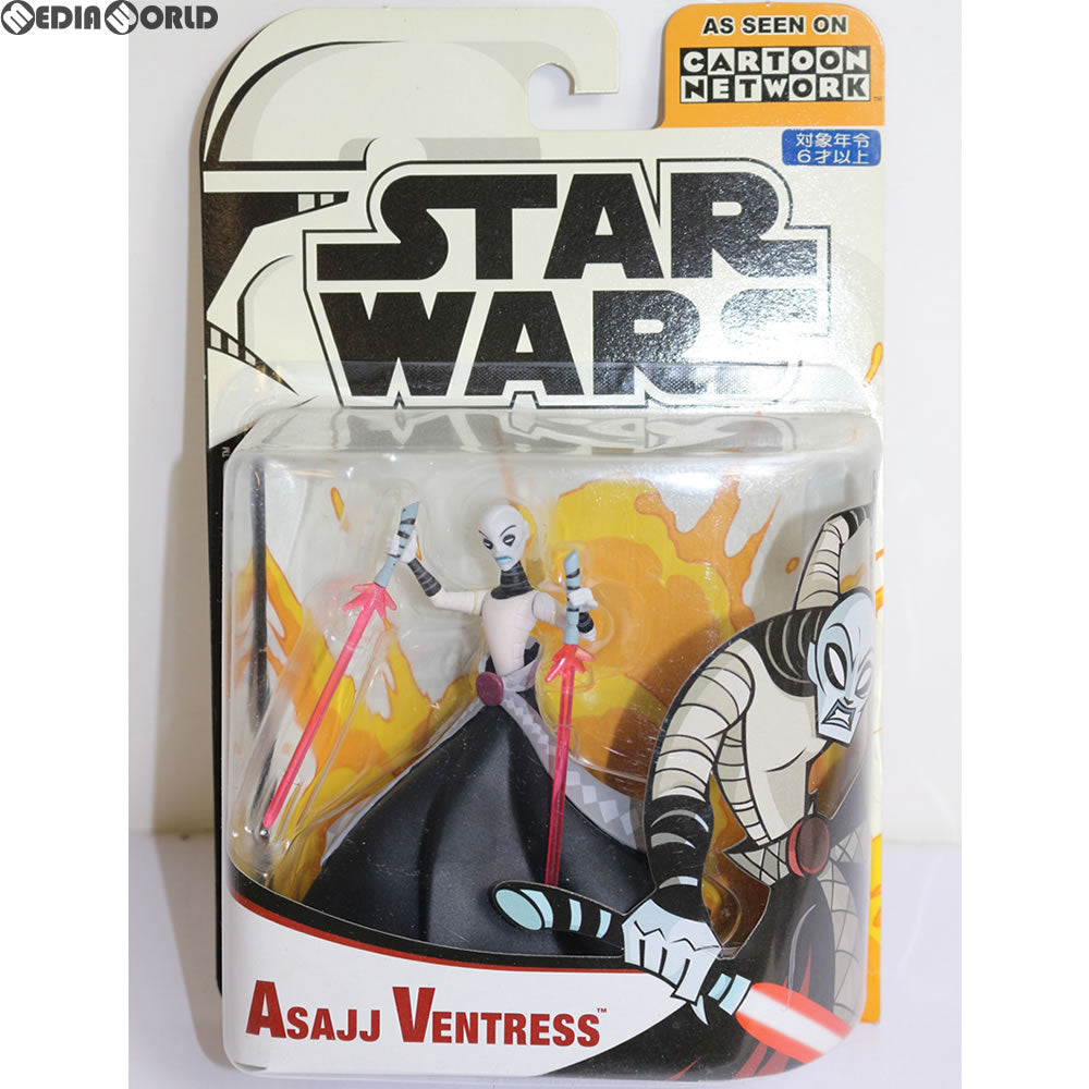 【中古即納】[FIG] スター・ウォーズ アニメイテッド フィギュア アサージ・ヴェントレス STAR WARS クローン大戦 完成品 フィギュア(85219) トミーダイレクト(20031231)
