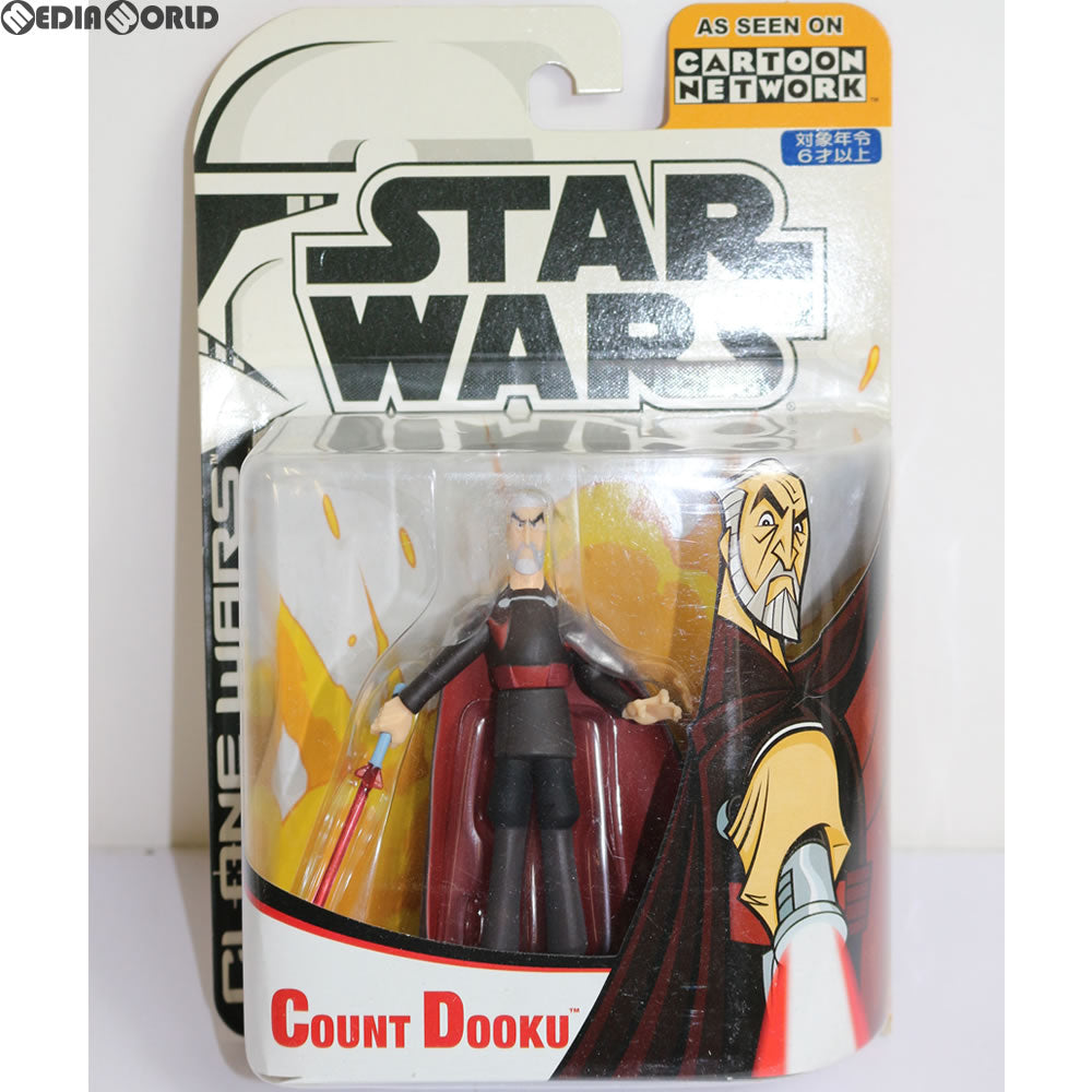 【中古即納】[FIG] スター・ウォーズ アニメイテッド フィギュア ドゥークー伯爵 STAR WARS クローン大戦 完成品 フィギュア(85220) トミーダイレクト(20031231)