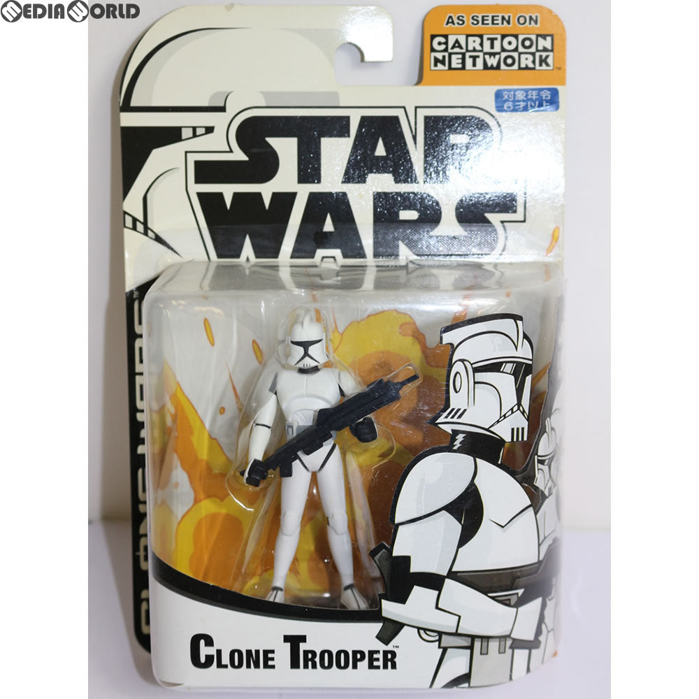 【中古即納】[FIG] スター・ウォーズ アニメイテッド フィギュア クローン・トルーパー STAR WARS クローン大戦 完成品 フィギュア(85218) トミーダイレクト(20031231)