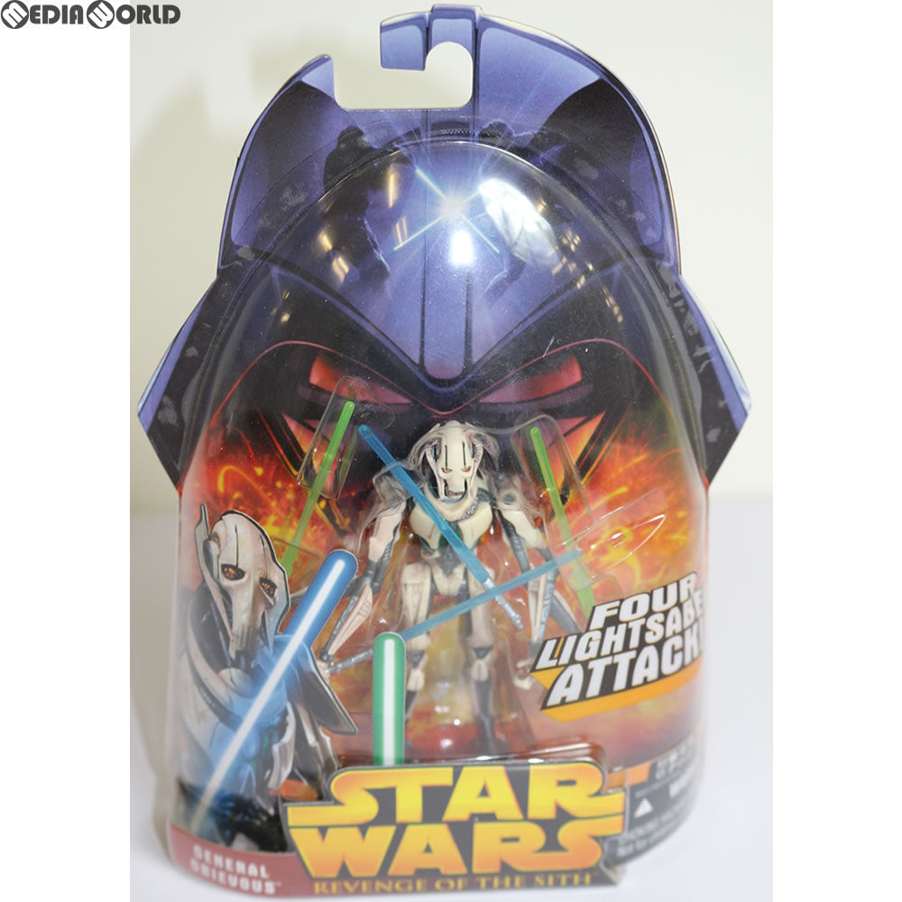 【中古即納】[FIG] スター・ウォーズ ベーシックフィギュア グリーバス将軍 NEWバージョン STAR WARS エピソード3/シスの復讐 完成品 フィギュア(85277) トミーダイレクト(20050402)