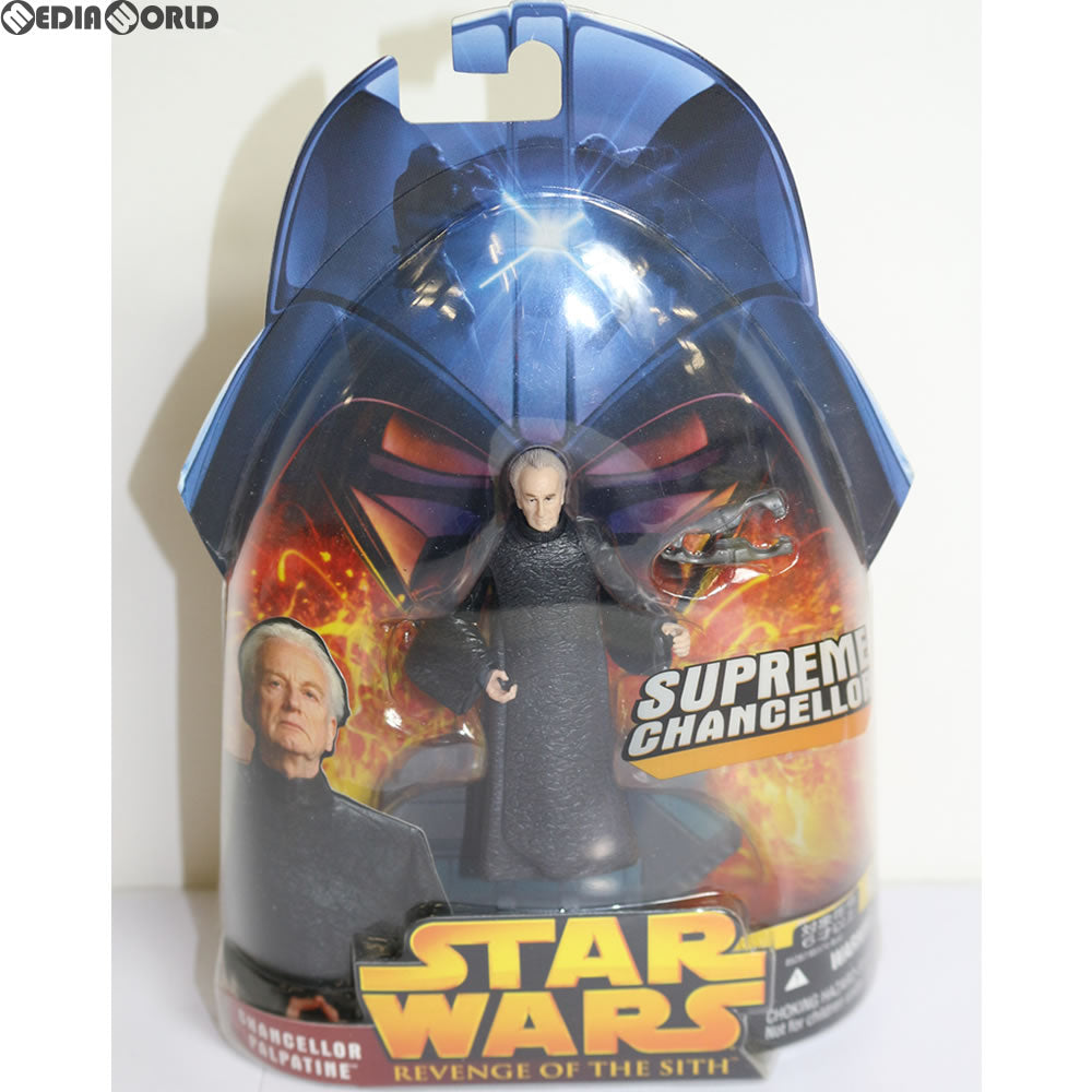 【中古即納】[FIG] スター・ウォーズ ベーシックフィギュア パルパティーン最高議長 STAR WARS エピソード3/シスの復讐 完成品 フィギュア(85287) トミーダイレクト(20050402)