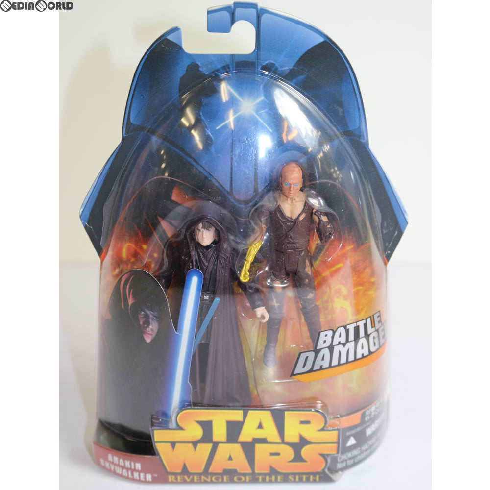 【中古即納】[FIG] スター・ウォーズ ベーシックフィギュア アナキン・スカイウォーカー バトルダメージバージョン STAR WARS エピソード3 完成品 フィギュア(85562) トミーダイレクト(20050721)