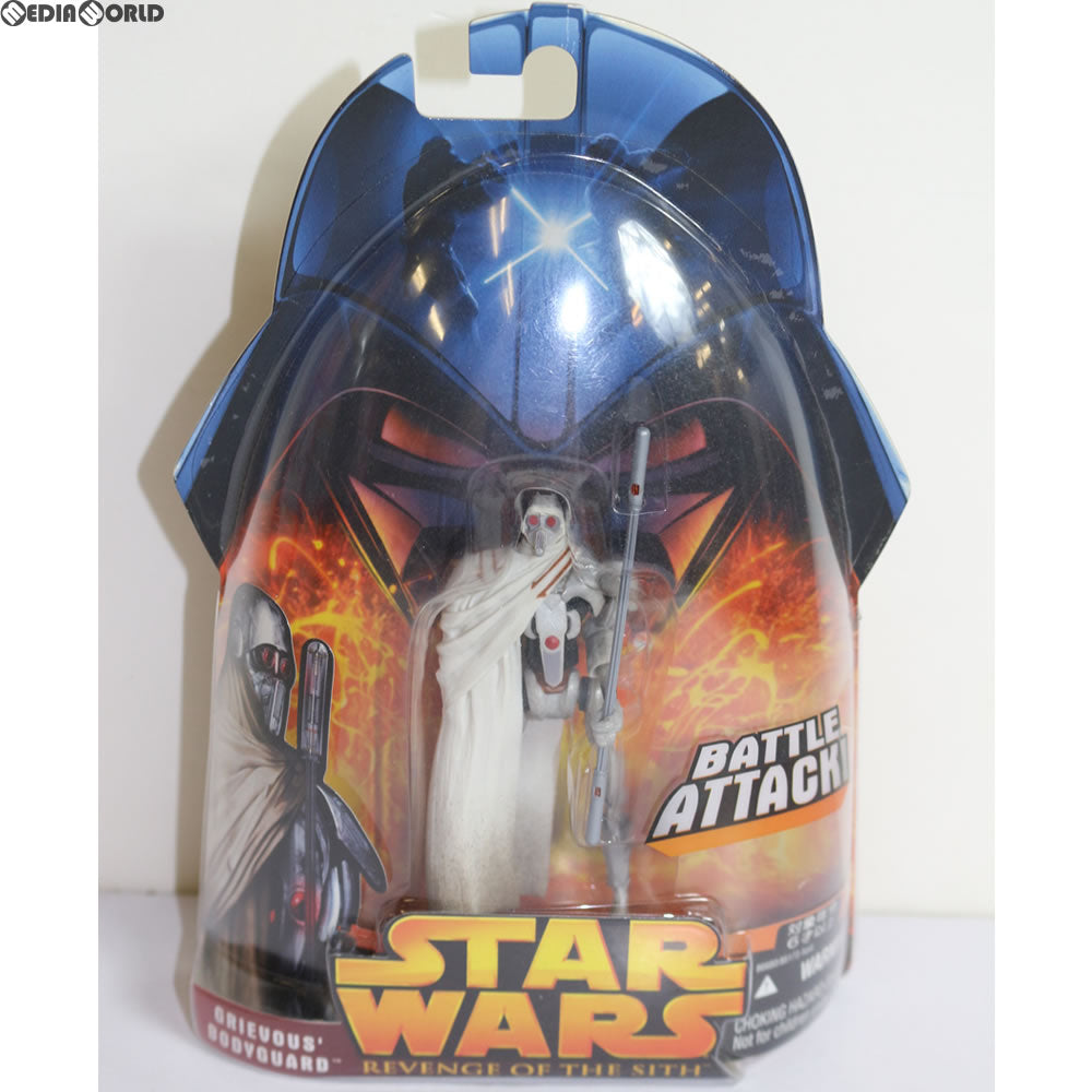 【中古即納】[FIG] スター・ウォーズ ベーシックフィギュア グリーバス ボディーガード NEWバージョン STAR WARS エピソード3/シスの復讐 完成品 フィギュア(86680) トミーダイレクト(20051231)