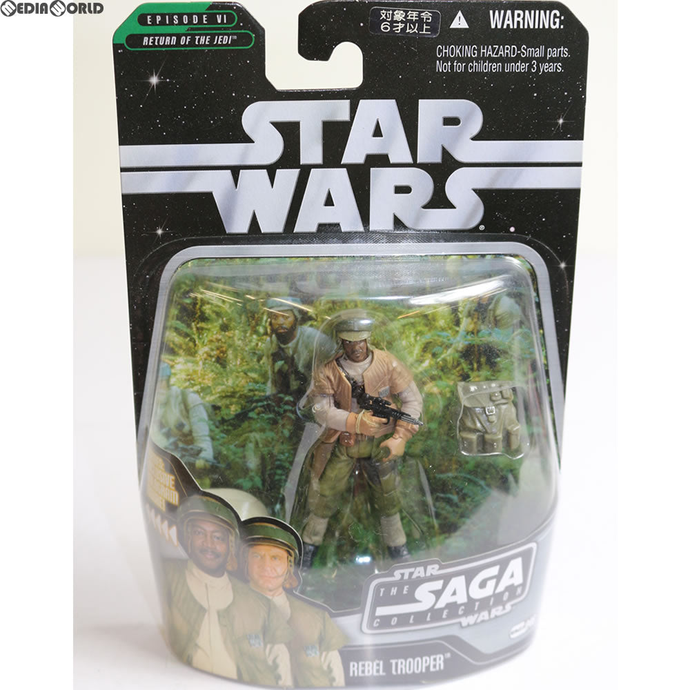 【中古即納】[FIG] スター・ウォーズ サーガベーシックフィギュア レベル・トルーパー 黒人Ver. STAR WARS エピソード6/ジェダイの帰還 完成品 フィギュア(86950) トミーダイレクト(20061231)