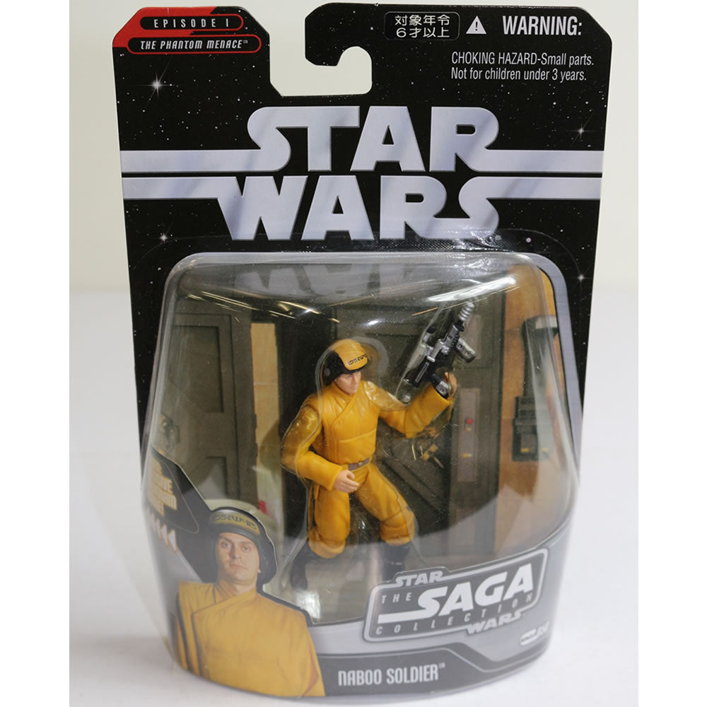 【中古即納】[FIG] スター・ウォーズ サーガベーシックフィギュア ナブー・ソルジャー STAR WARS エピソード1/ファントム・メナス 完成品 フィギュア(87085) トミーダイレクト(20061231)