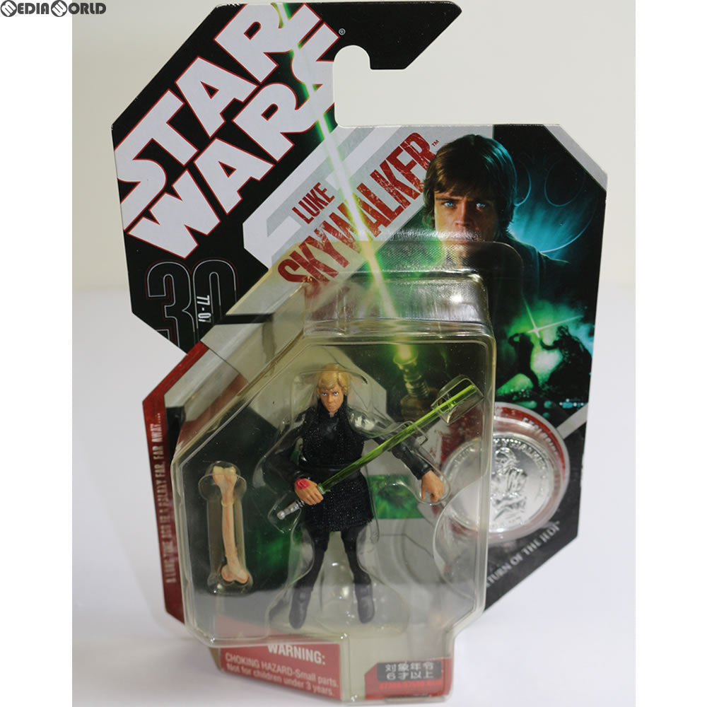【中古即納】[FIG] スター・ウォーズ 30周年記念 ベーシックフィギュア ルーク ジェダイ・ナイト STAR WARS エピソード6/ジェダイの帰還 完成品 フィギュア(87300) トミーダイレクト(20070927)