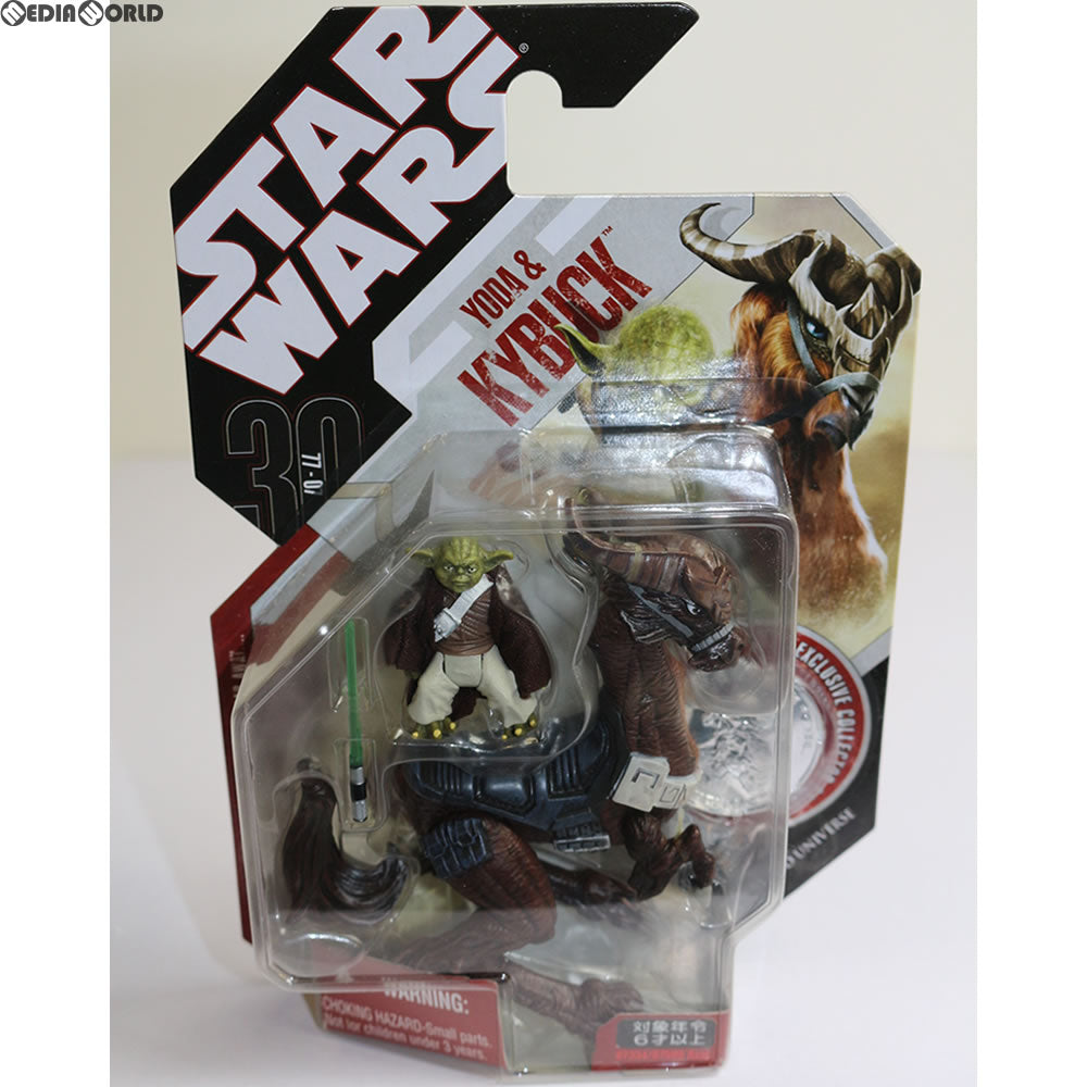 【中古即納】[FIG] スター・ウォーズ 30周年記念 ベーシックフィギュア ヨーダ&キバック STAR WARS 完成品 フィギュア(87334) トミーダイレクト(20071129)