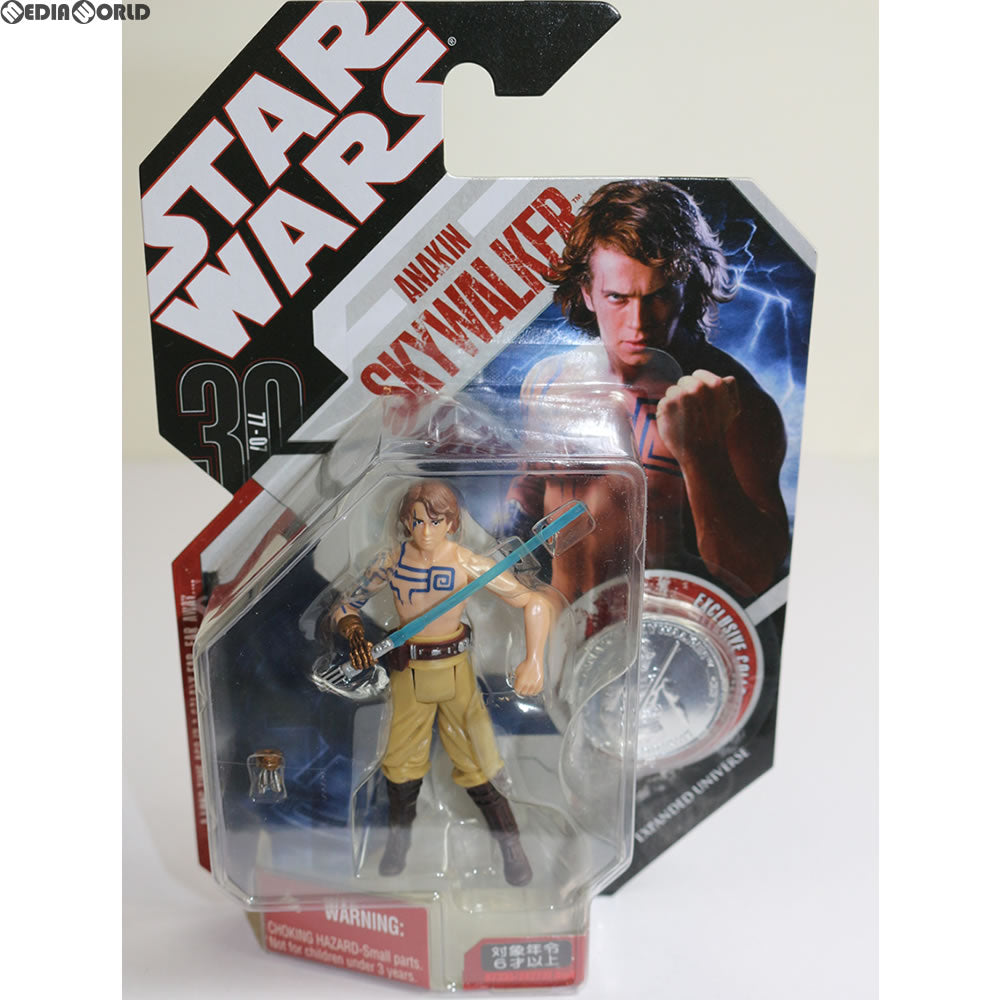 【中古即納】[FIG] スター・ウォーズ 30周年記念 ベーシックフィギュア アナキン・スカイウォーカー クローン大戦 バージョン STAR WARS 完成品 フィギュア(87335) トミーダイレクト(20071129)
