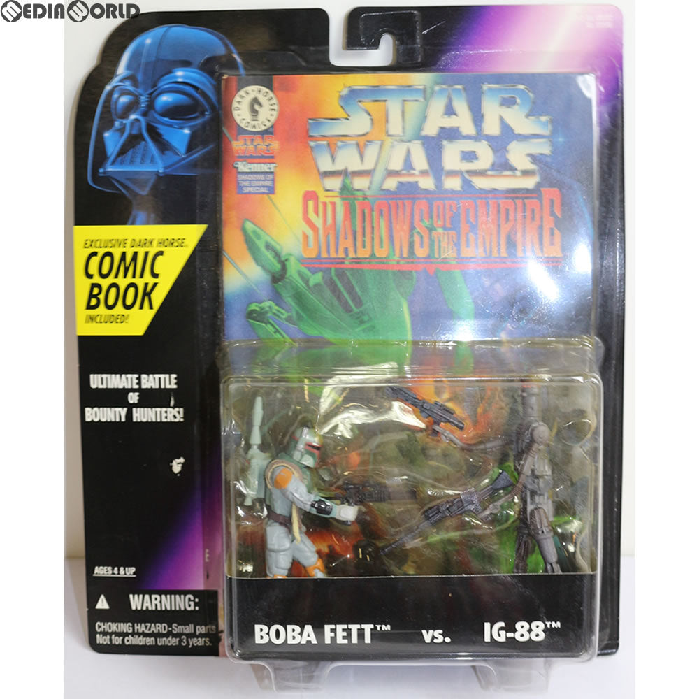 【中古即納】[FIG] スター・ウォーズ シャドウズ オブ ジ エンパイア 2パック フィギュア ボバ・フェット VS. IG-88 STAR WARS 完成品 フィギュア(69568) ハズブロージャパン(19961231)
