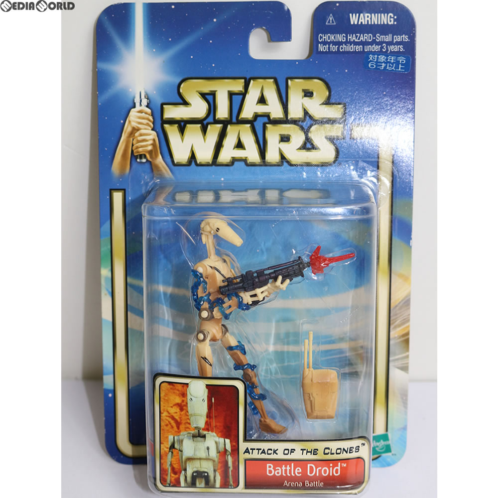 【中古即納】[FIG] スター・ウォーズ パワー・オブ・ジェダイ ベーシックフィギュア バトル・ドロイド STAR WARS エピソード2/クローンの攻撃 完成品 フィギュア(84865) トミー(20020410)