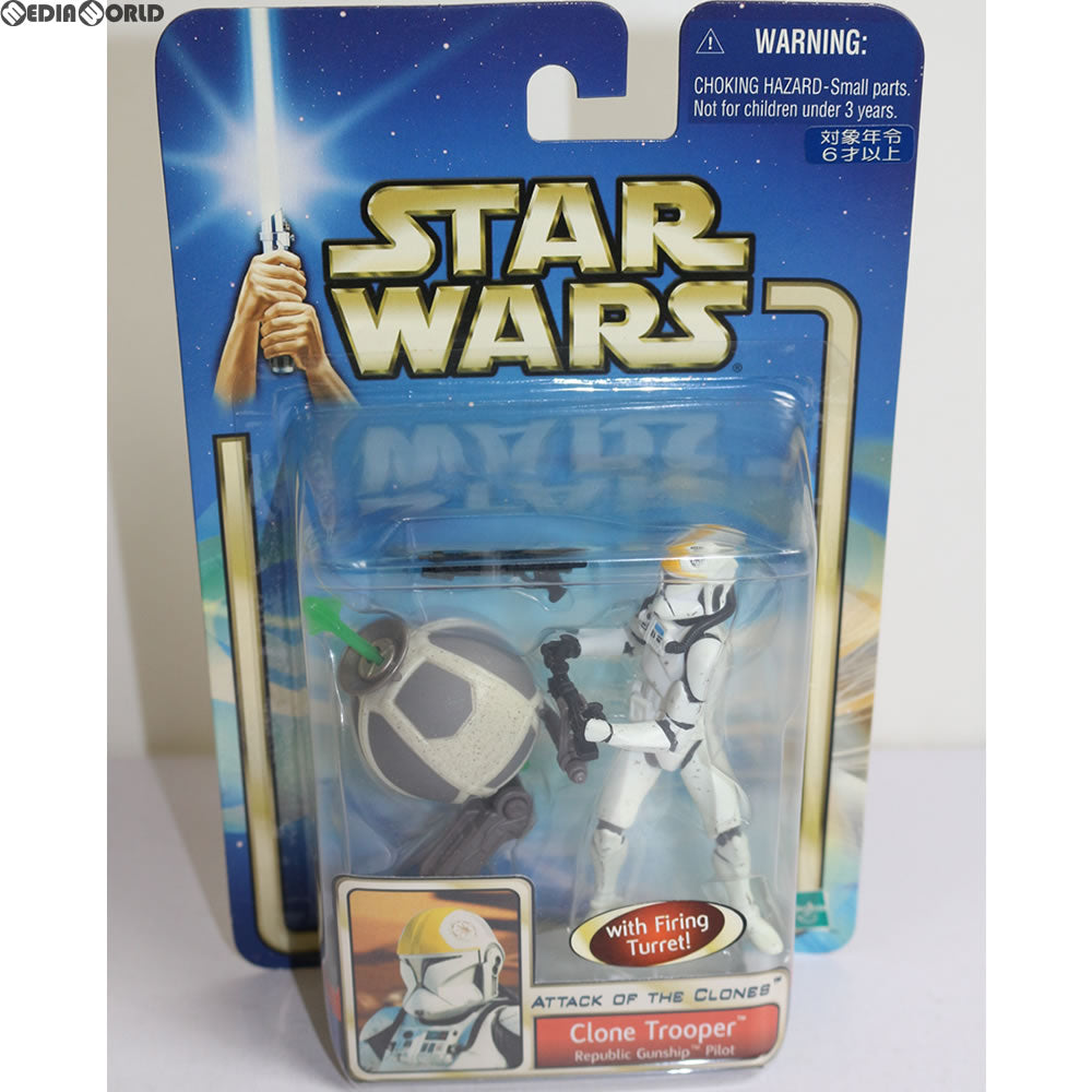 【中古即納】[FIG] スター・ウォーズ ベーシックフィギュア クローン・トルーパー リパブリック・ガンシップ パイロット バージョン STAR WARS エピソード2(84911) トミー(20021231)