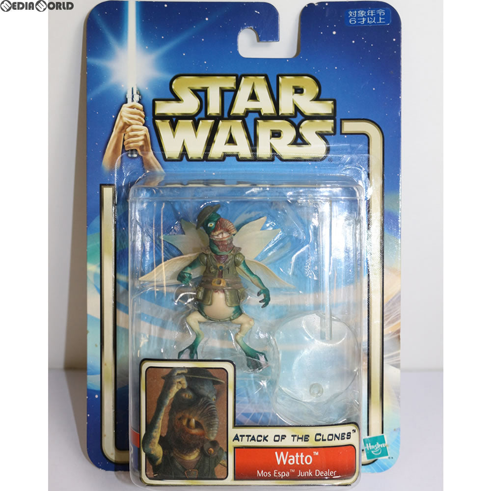 【中古即納】[FIG] スター・ウォーズ ベーシックフィギュア ワトー STAR WARS エピソード2/クローンの攻撃 完成品 フィギュア(84260) トミー(20021231)