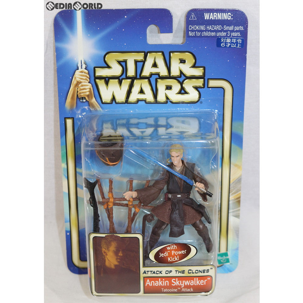 【中古即納】[FIG] スター・ウォーズ ベーシックフィギュア アナキン・スカイウォーカー タトゥイーン アタック バージョン STAR WARS エピソード2 完成品 可動フィギュア(84906) トミー(20021231)