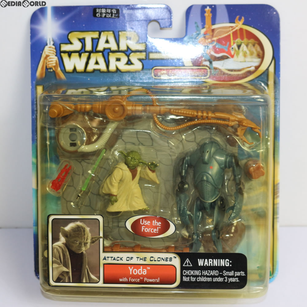 【中古即納】[FIG] スター・ウォーズ DXフィギュア ヨーダ STAR WARS エピソード2/クローンの攻撃 完成品 フィギュア(84900) トミー(20021231)