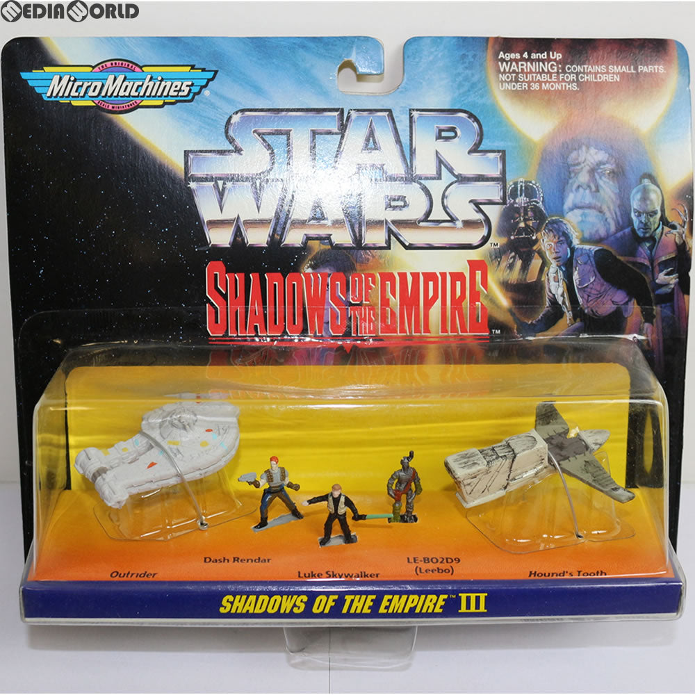 【中古即納】[TOY] Micro Machines シャドウズ・オブ・ジ・エンパイア III STAR WARS(スター・ウォーズ) 帝国の影 完成トイ(67076) galoob(ガルーブ) (19961231)