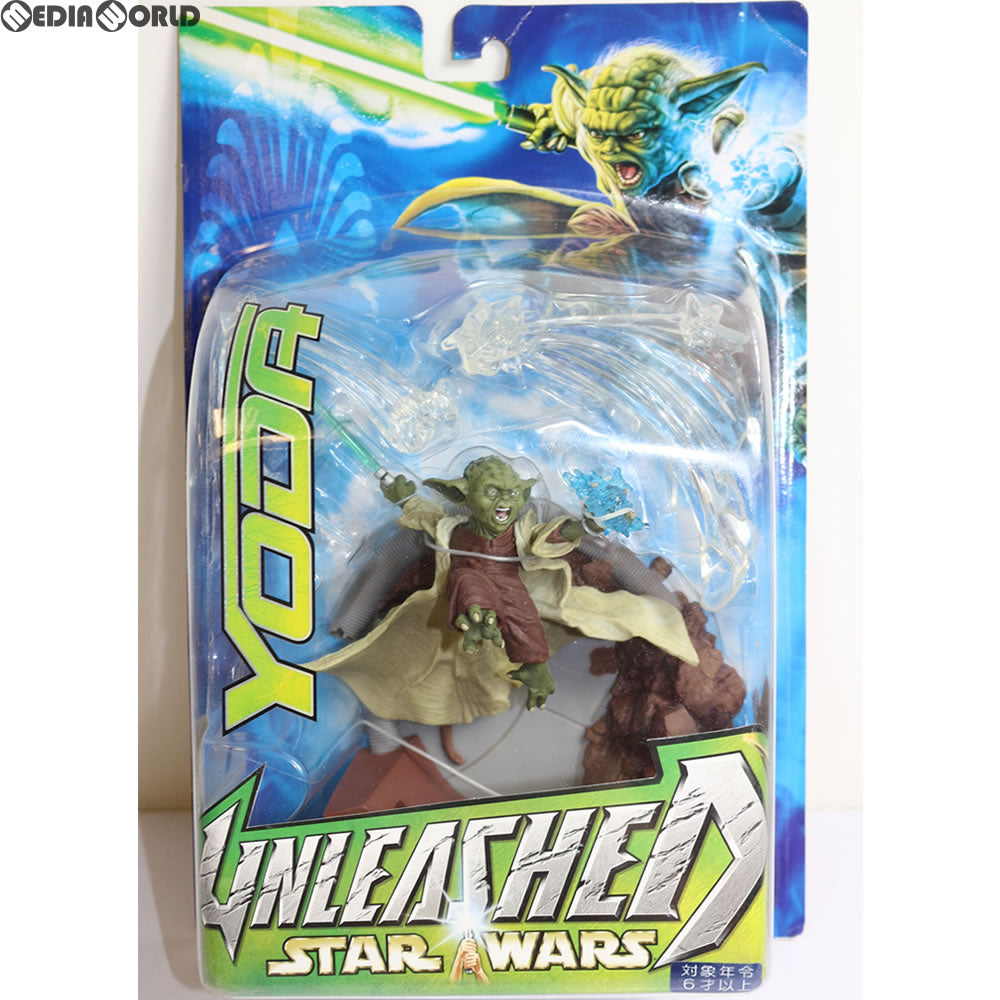 【中古即納】[FIG] スター・ウォーズ Unleashed フィギュア ヨーダ STAR WARS 完成品 フィギュア(84983) トミーダイレクト(20031231)