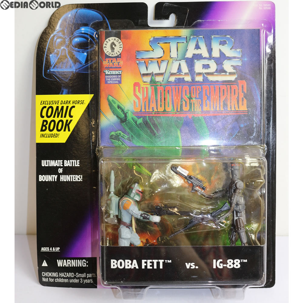 【中古即納】[FIG] Boba Fett(ボバ・フェット) VS. IG-88 Two-Packs(2パック) STAR WARS(スター・ウォーズ) 完成品 可動フィギュア(69568) ハズブロ(19961231)